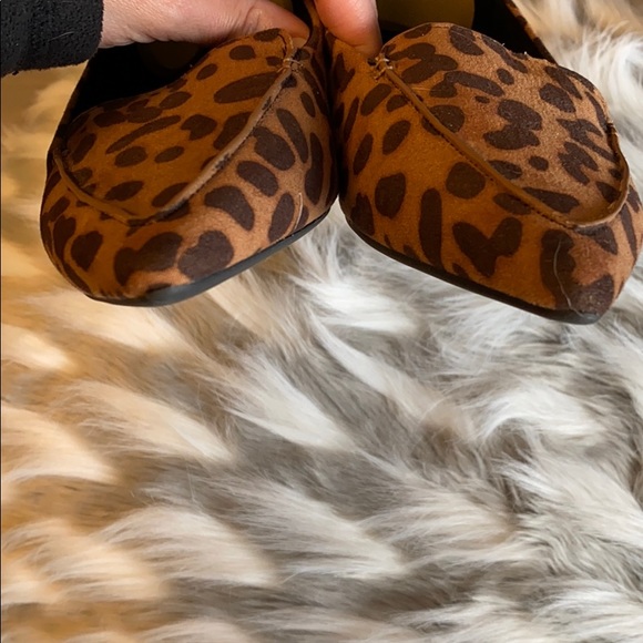 Lulus Slide Leopard Print Flats - Picture 6 of 6